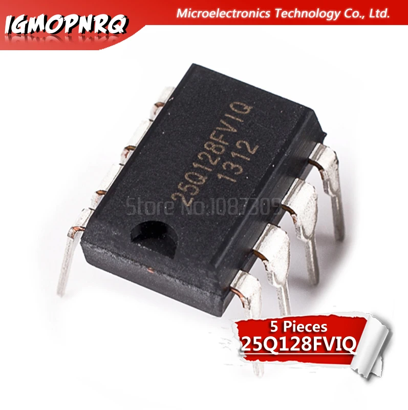 

Новый оригинальный ноутбук W25Q128FVIQ 25Q128FVIQ DIP8, 5 шт.