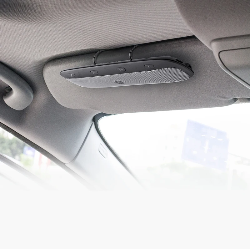 New TZ900 Sun Shade Multipoint Wireless Bluetooth Handsfree Call Car Kit Speaker Telephone Audio Music for Smartphone | Автомобили и
