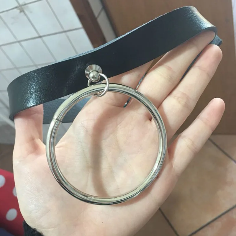 Женское Ожерелье чокер ручной работы в готическом стиле|collar necklace|leather chokerpunk gothic |