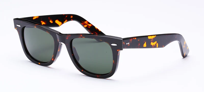 Real Glass lens retro sunglasses women men Acetate frame Brand Design women men sunglasses Goggles Female Square Oculos eyewear