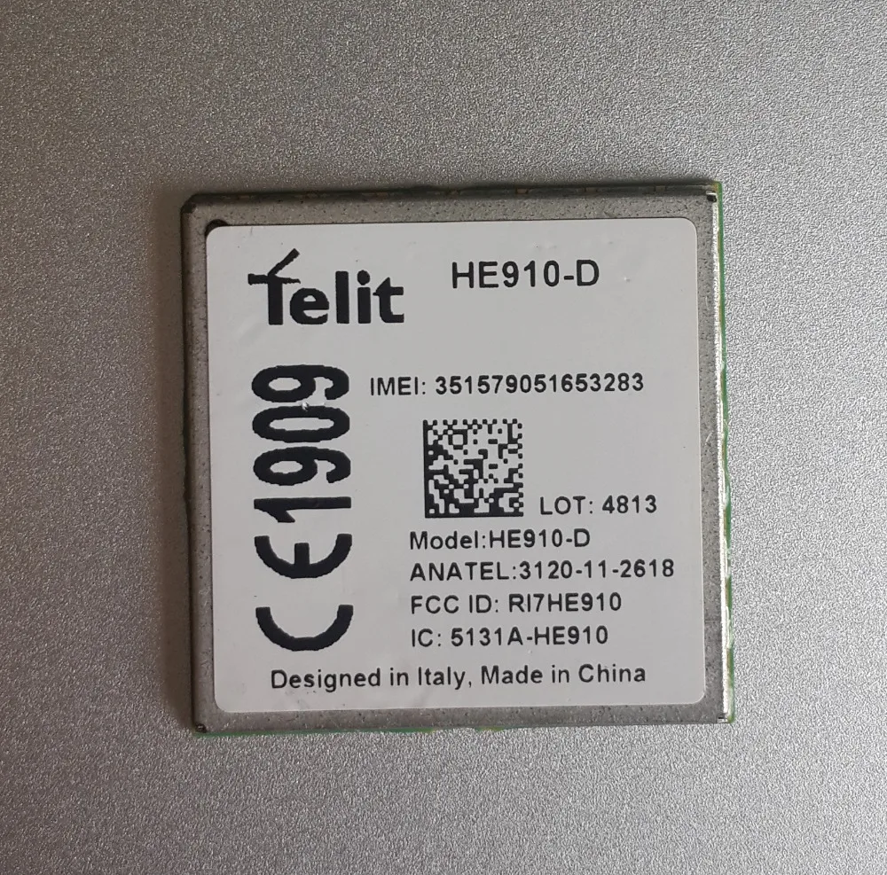 Новый оригинальный дистрибьютор UMTS HSPA + модуль Telit HE910-D HE910 LGA в наличии 100% |