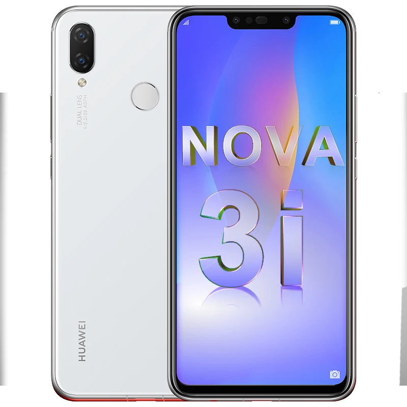 Глобальная прошивка huawei nova 3i nova 3i мобильный телефон 4 г/6 г ОЗУ 64 г/128 г ПЗУ 6,3 дюймов Kirin710 Octa Core Android 8,1 смартфон