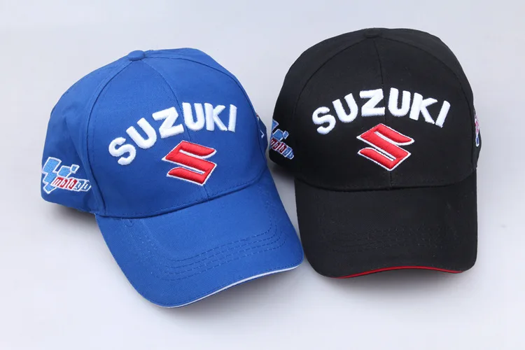 Бейсбольная кепка логотип Suzuki Вышивка Повседневная бейсболка шапка новая мода высокое качество Мужская гоночная мотоциклетная уличная Спортивная Кепка