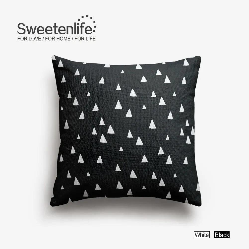 Sweetenlife 45x45 см и 30x50 креативная наволочка геометрической формы для оформления дома