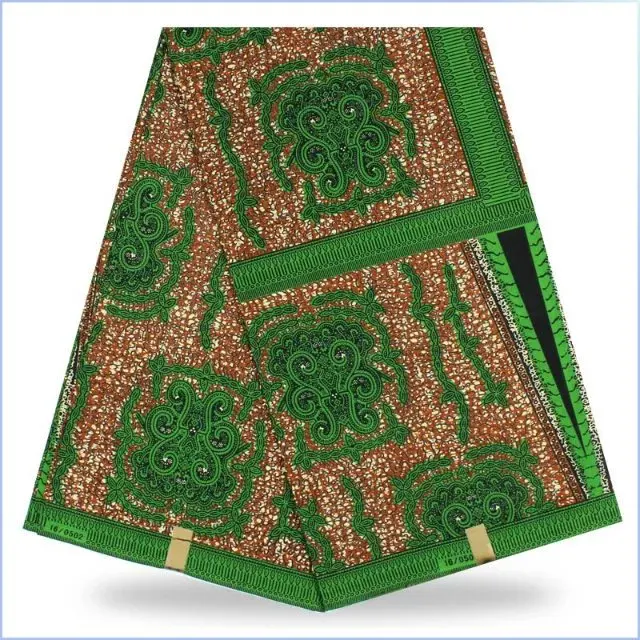 EW214 Горячий продавать Африканский реальный печатает воск ткани Африканских