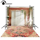 Allenjoy фоны для фотосъемки в помещении яркий Дамаск деревянная дверь фотосессия фотостудия реквизит для фотосъемки