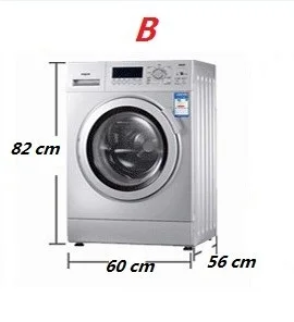 B-60x56x82 Толстый водонепроницаемый 1 шт. прочный на Молнии Пылезащитный Чехол цветочный узор домашний декор 2 типа чехол для сти - Цвет: B-60x56x82