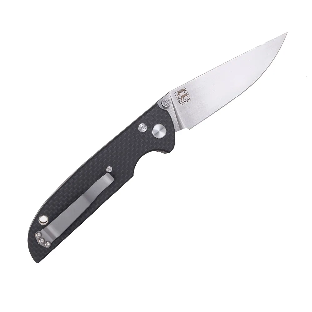 WHYEDC версия jonnyjamie Vikinger C811CF S35VN лезвие из нержавеющей стали углеродное волокно