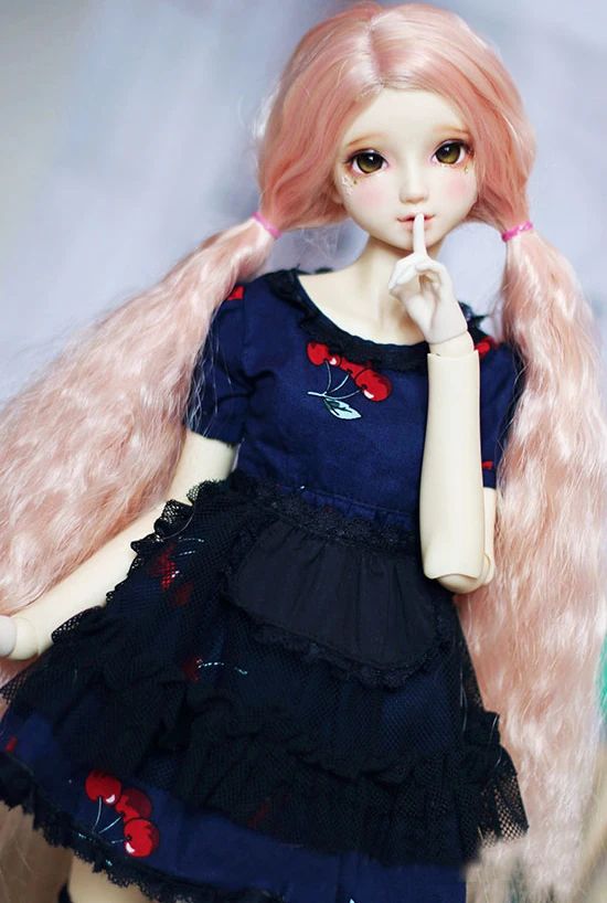 BJD женское голубое платье с юбкой фартук для женщин 1/3 24 &quotSD DK DZ AOD Volks Doll