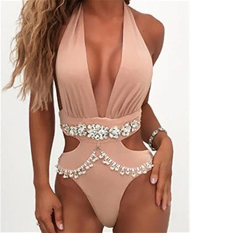 Женский купальник пуш ап женский бикини цельный монокини maillot de bain femme
