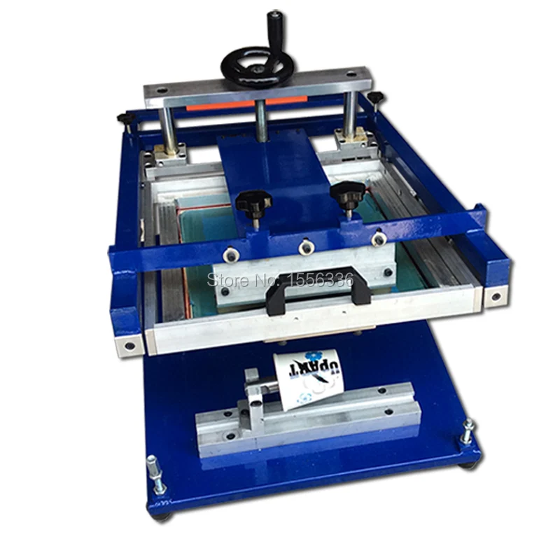 Трафаретная печатная машина на круглых объектах трафаретная для стекла|machine