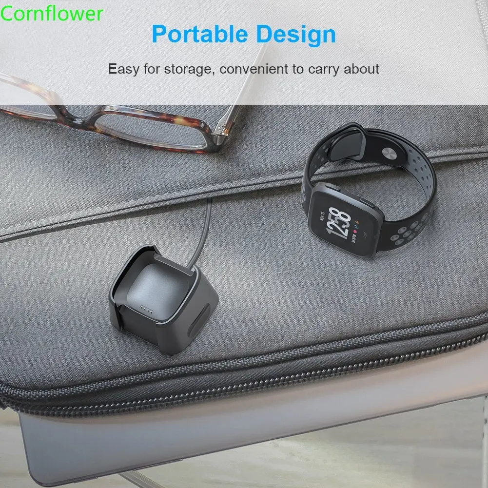 Для зарядного устройства Fitbit Versa замена usb-кабеля для зарядки док-станция нового