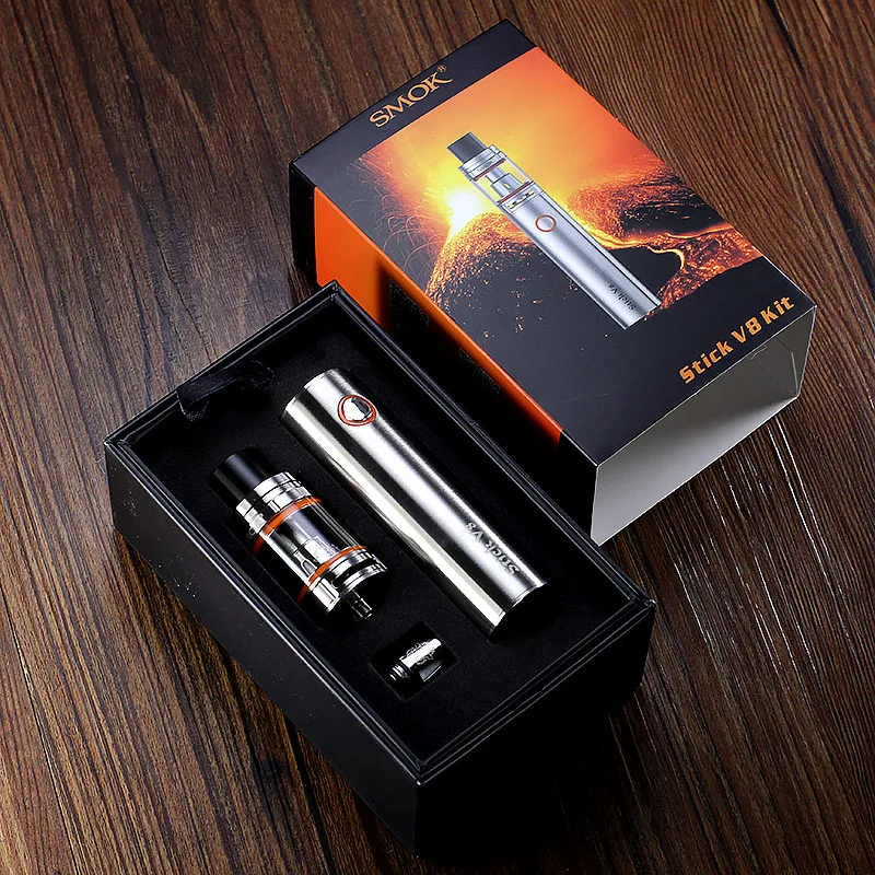 Smok stick V8 Starter Kit с TFV8 большой ребенок 3000 мАч 0.3ohm маленьких M2 двухъядерный smok v8