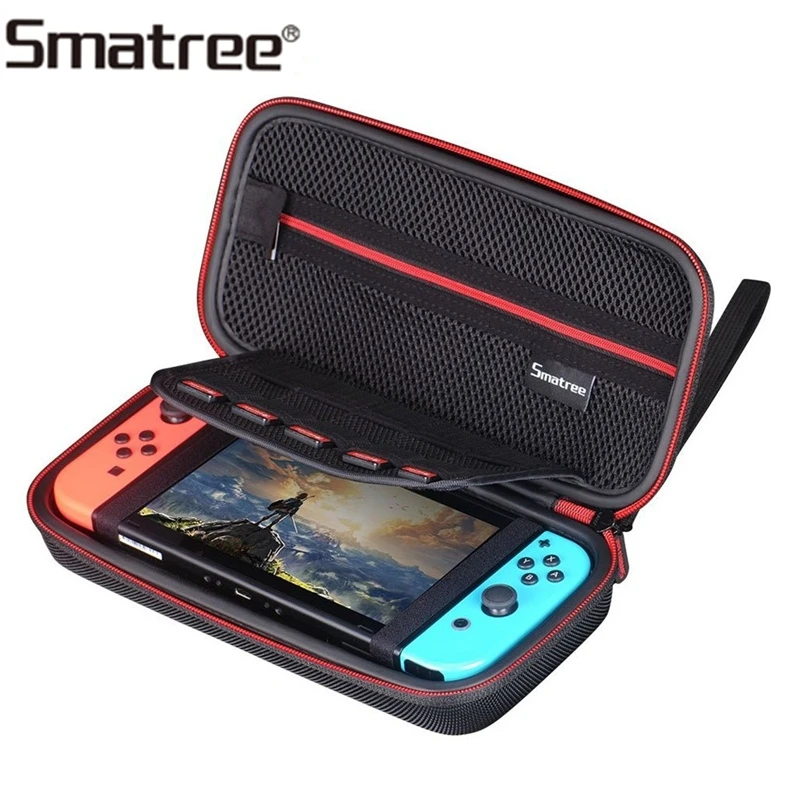 Жесткий чехол Smatree для переключателя сумки хранения сумка переноски Nintendo Switch