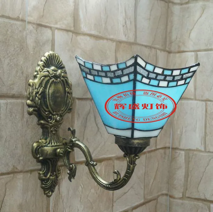 Continental retro art cafe bar mirror front lamp bedside aisle lights bathroom wall vintage dovetail single head | Освещение