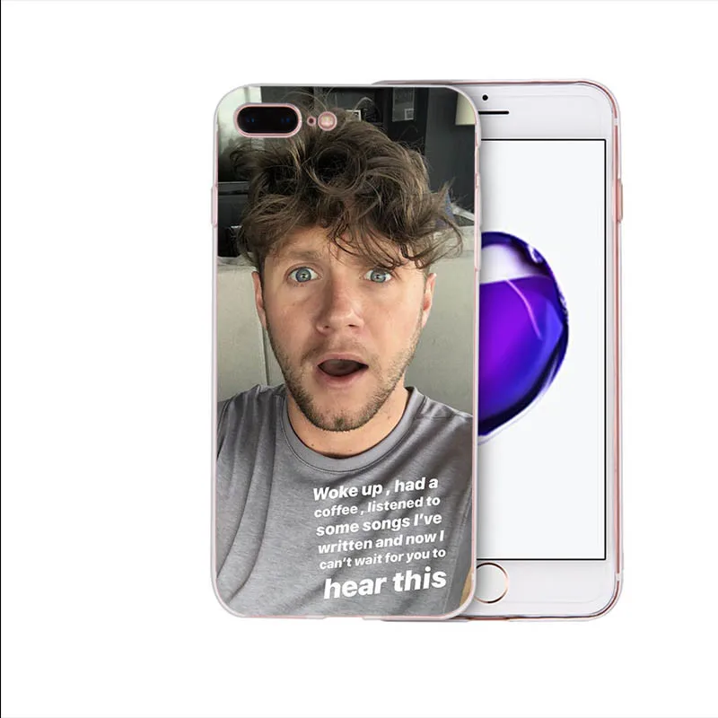 HOUSTMUST Niall Horan One Direction Soft Phone Case for iPhone 7 8 X 6 Xr 6s Plus Xs Max 5s Se 5 10 Cover Silicone Shell Coque image 5