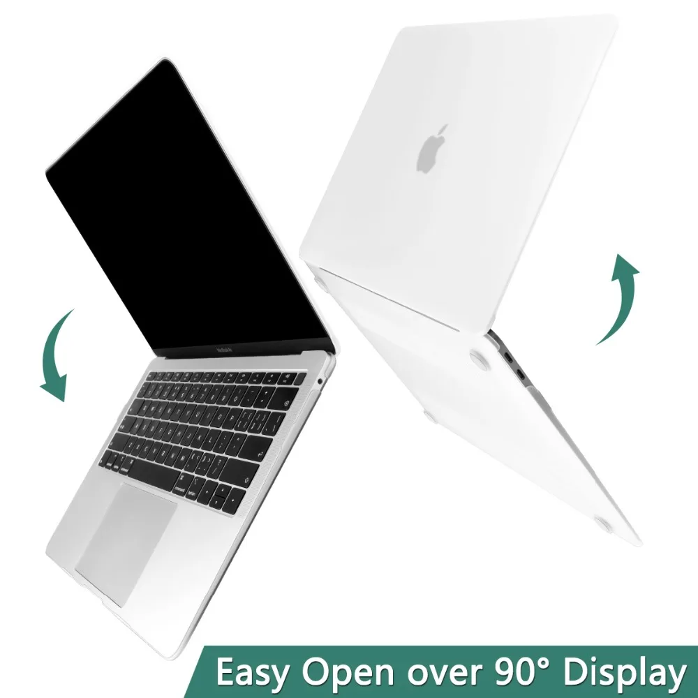 Матовый Кристальный пластиковый жесткий чехол для MacBook Pro Pro retina 13 15 дюймов A1706/A1707 Touch Bar New Air 13A1932