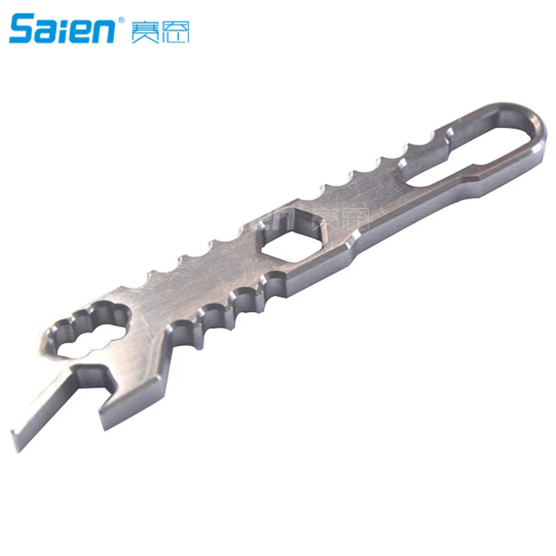 Outdoor Camping Multi-Function Mini Beer Bottle Opener EDC Titanium Survival Card Pocket Keychain Tools | Спорт и развлечения