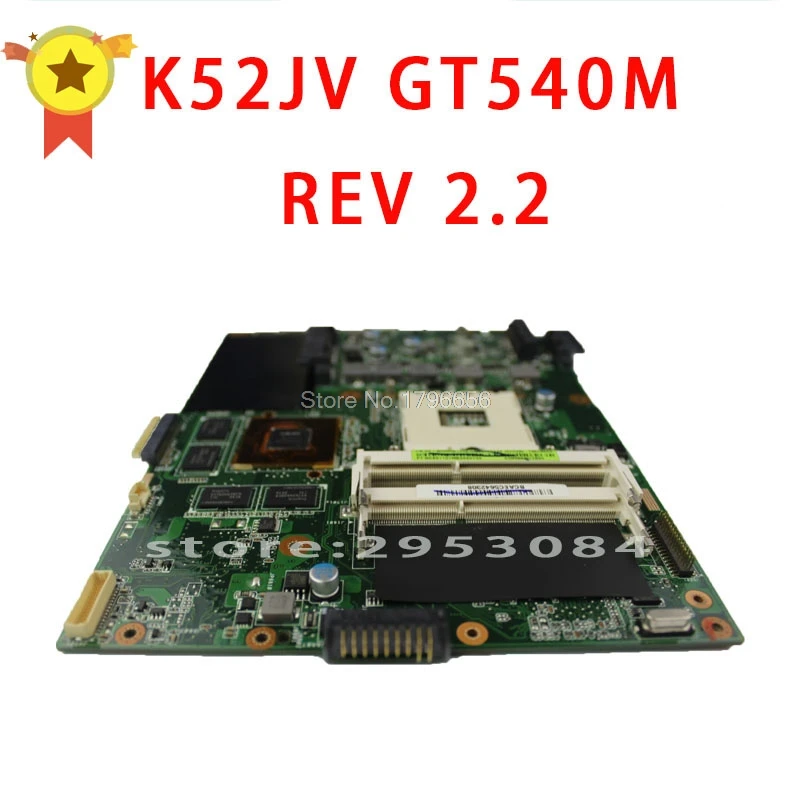 Оригинальная материнская плата для For Asus K52 K52JV онлайн покупка DDR3 8