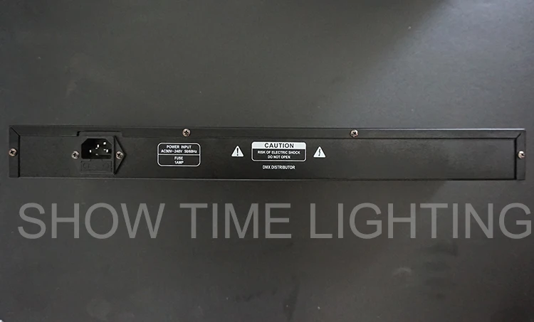 Показать время сценический светильник контроллер DMX512 сплиттер светильник разделитель усилителя сигнала 8 способ DMX Дистрибьютор для сценического оборудования