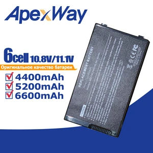 ApexWay Аккумулятор для ноутбука Asus A32-A80 F80 N60 X82 N60D X82C F80s F81 X82L F81E X82Q X82S F83 X85 X85E F83E F83S X88 F83T X61