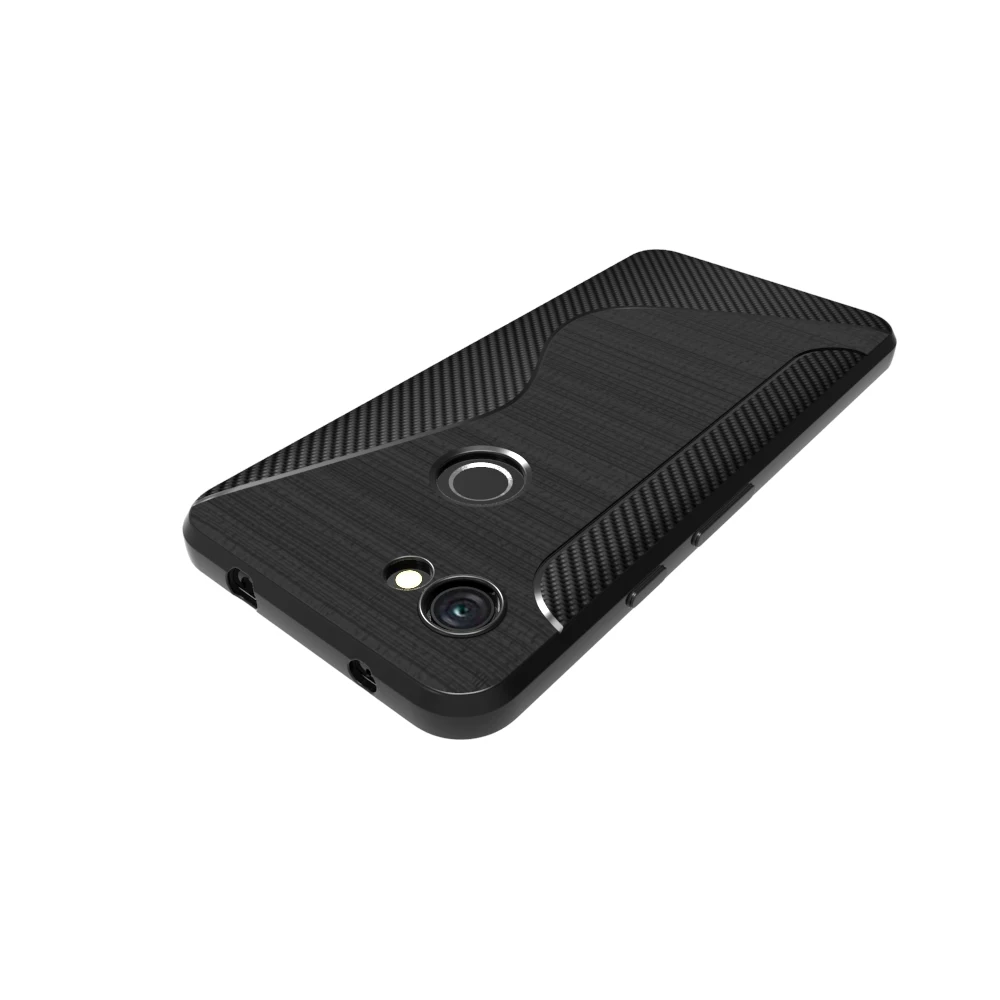 Черный ударопрочный устойчивый к царапинам S Line TPU гелевый Чехол для GOOGLE PIXEL