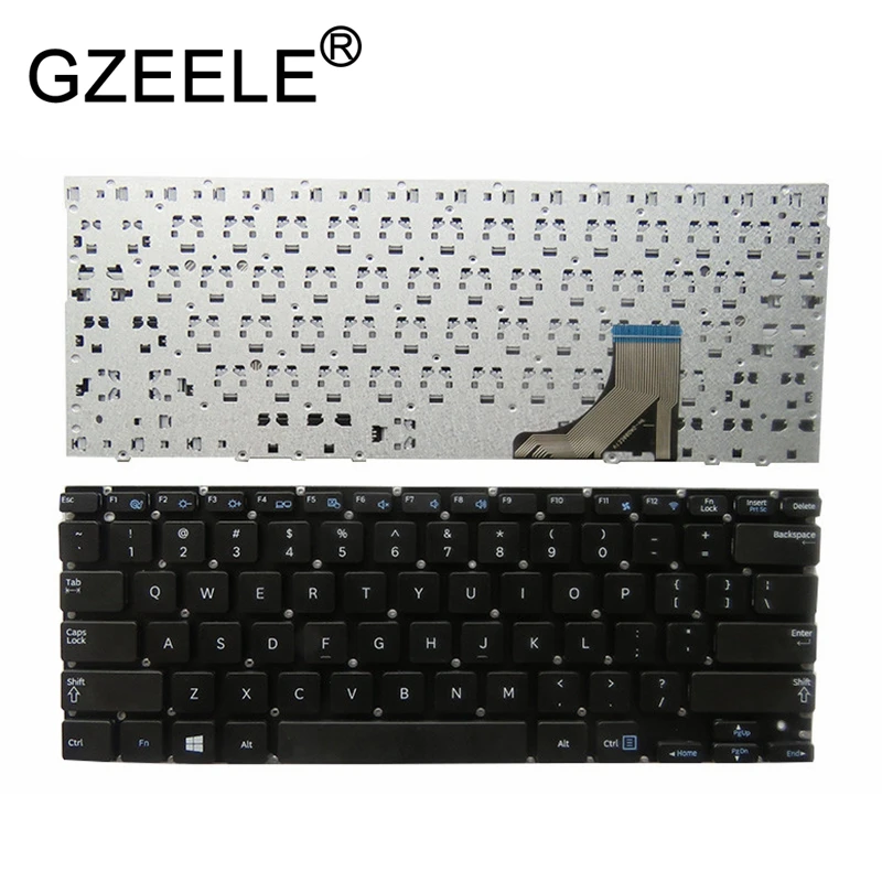 GZEELE новая клавиатура для samsung 530U3B NP530U3C 532U3C 535U3C 540U3C NP530U3B NP532U3C NP535U3C NP540U3C ноутбука США версия черного цвета