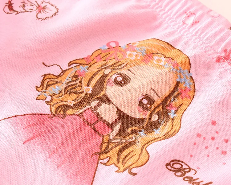 3 шт./лот 2018 г. Детское хлопковое нижнее белье женское с мультяшным принтом для