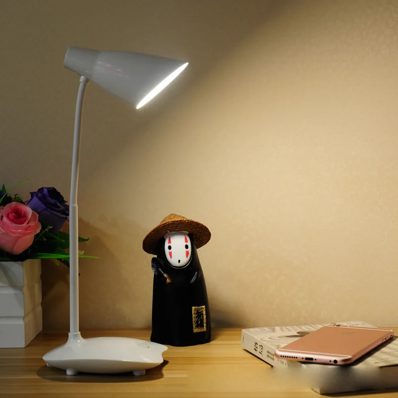 Перезаряжаемые светодиодные настольные лампы современные USB 3 уровня яркости 5 В