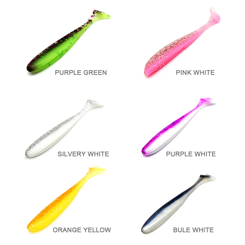 Приманка рыболовная adyгил Мягкая приманка силиконовая ADSL201/ESSN60 55 шт. 60 мм 1 8