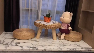 Луи модный балкон ротанговый чай маленький круглый Японский простой мини
