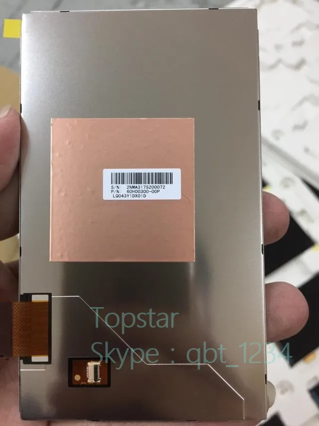 Новый оригинальный ЖК дисплей диагональю 4 3 дюйма LQ043Y1DX01 для HTC T8585 HD2/ EVO 4G|lcd display|lcd