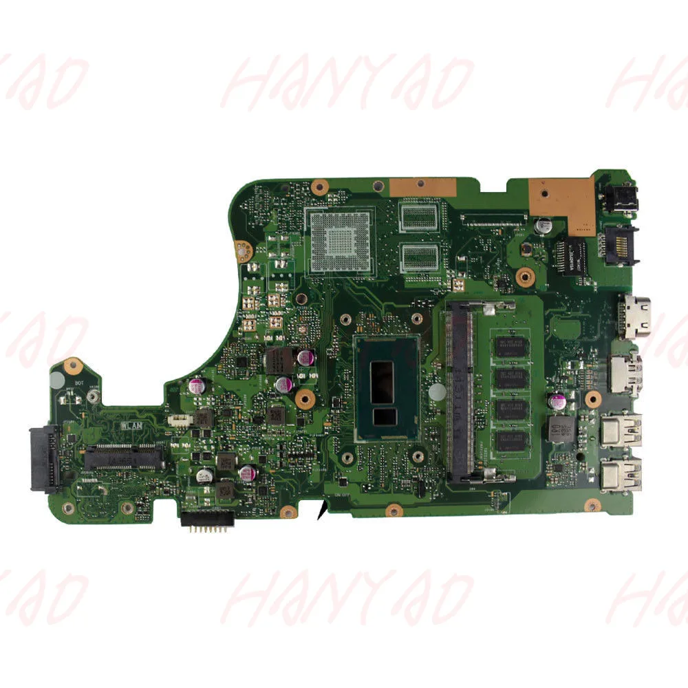 PN60NB0650-MB211 для ASUS X555LA материнская плата ноутбука X555LD REV3.1 i3 CPU 4 Гб RAM DDR3L Бесплатная