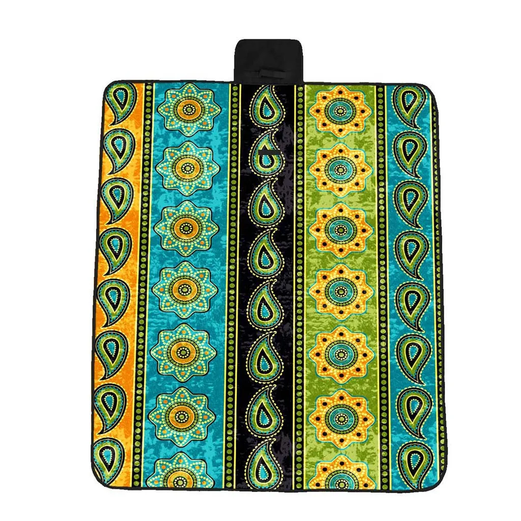 2019 Easter Handle Design 3D Digital Printing Full Polyester Oxford Cloth Picnic Mat camping mat Beac luftmatratze | Спорт и