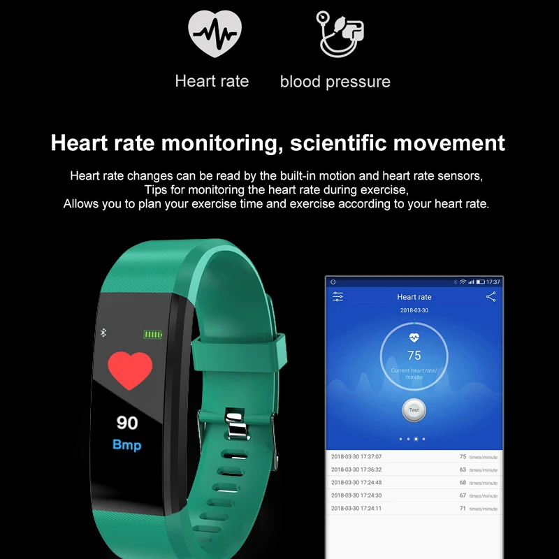 Bluetooth Смарт часы для мужчин и женщин фитнес цифровые спортивные смарт браслет