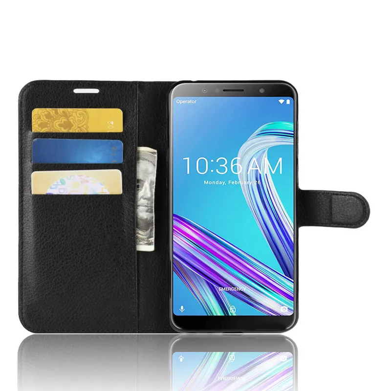Для Asus Zenfone Max Pro M1 ZB601KL Чехол Флип 6 0 PU кожаный чехол для телефона ASUS ZB ZB601 601KL X00TD |