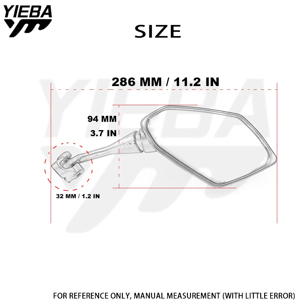 

Motorcycle Mirrors Bike Rear View Rearview Mirror For DUCATI 1199 Panigale S 899 Panigale Superbike 1199 Panigale S Tricolore