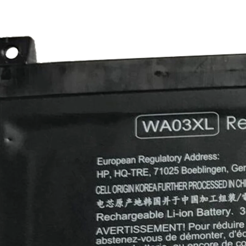 GZSM Аккумулятор для ноутбука WA03XL hp WAO3XL HSTNN UB7H TPN W126 павильона x360 15 br000 BR010ND