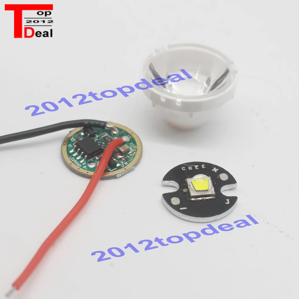 Светодиодный излучатель CREE Xlamp XML2 черный 16 мм T6 U2 10 Вт белый высокая мощность