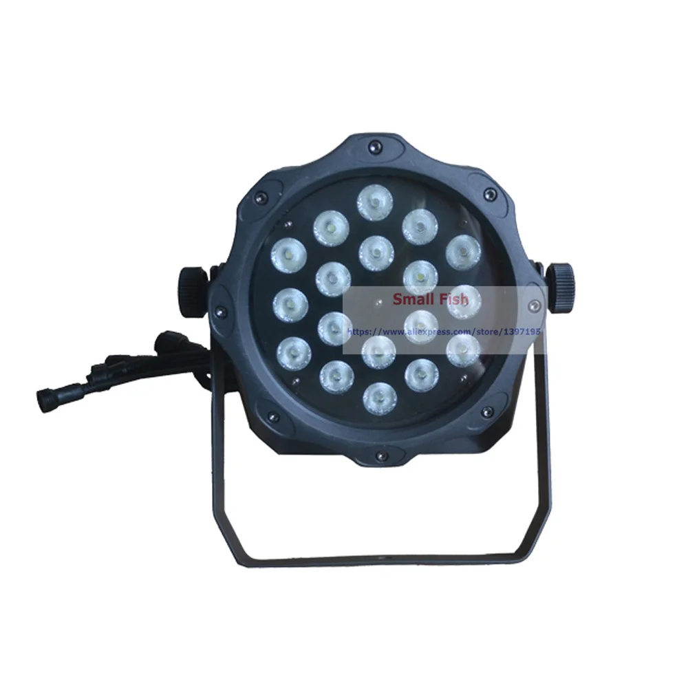 2019 водонепроницаемый Светодиодный прожектор Par Can 18X10W 4 в 1 RGBW светодиодный Light