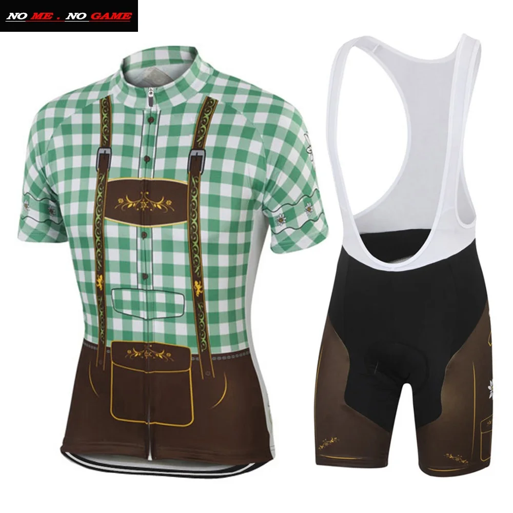 Men bib set Горячая, Заказные мужские забавные велосипедные футболки, комплект с нагрудником, одежда для гонок, команда, ropa ciclismo, дорожный горный велосипед, Джерси - Цвет: Men bib set