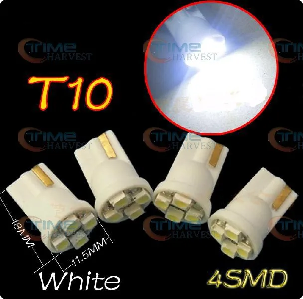 Светодиодсветильник лампа T10 повышенной яркости 60 шт. светодиодная 4SMD для кнопки