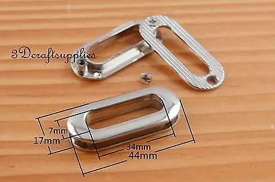 Люверсы металлические с шайбой люверсы никелевые овальные 8 штук 34 мм Z39D|oval