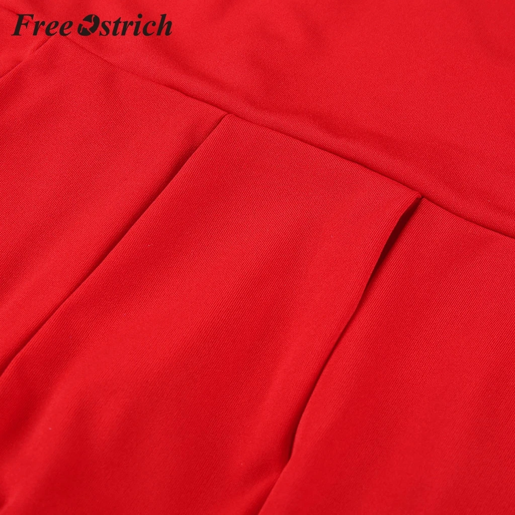 Женское свободное мини платье со страусом с глубоким v образным вырезом и длинным