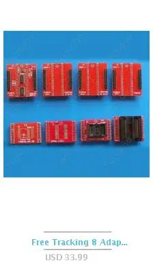 DYKB Minipro TL866II USB программатор 25 разъем адаптера SOP8 Зажим IC зажим биос Flash EPROM для IC тестер программного обеспечения серийный 74/54