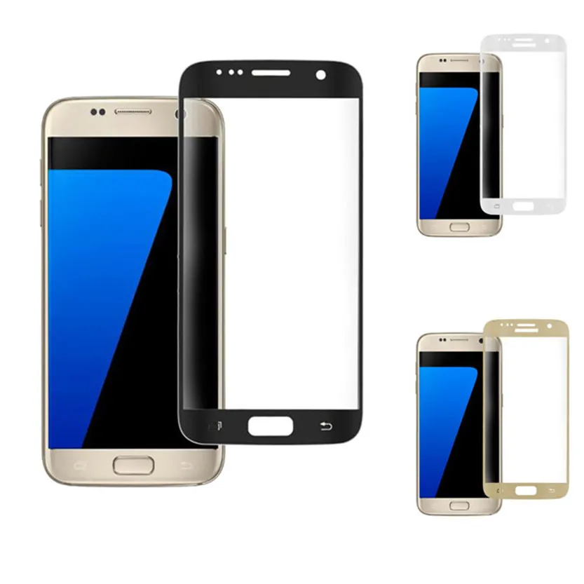 Прозрачная изогнутая защитная пленка Del из ПЭТ 3D для Samsung Galaxy S7 JUn 28|screen protector|curve