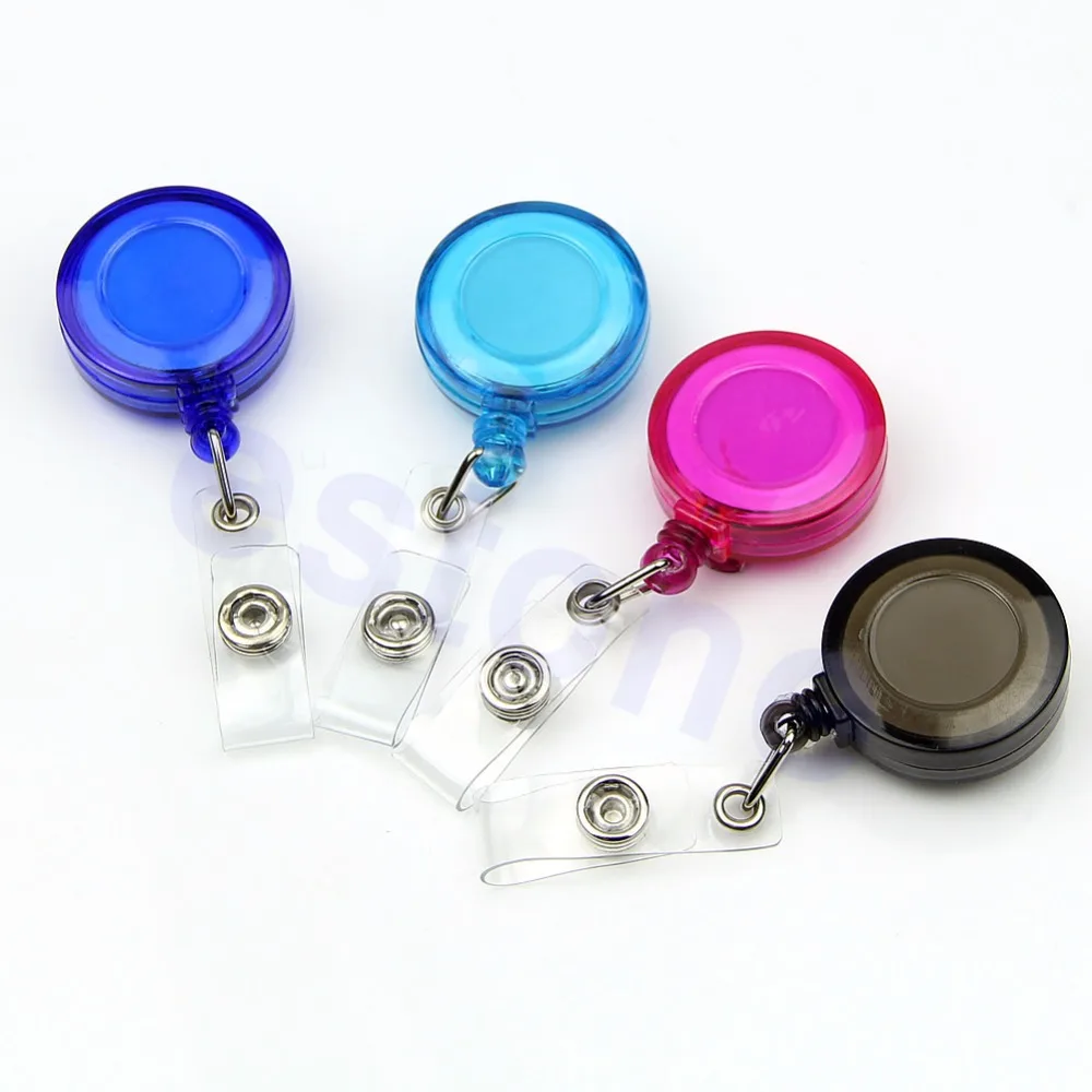 1 шт. выдвижной держатель для удостоверения личности лыжного пасса брелок с