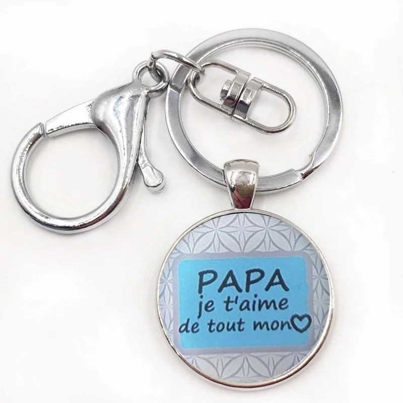 Новинка брелок для ключей с надписью je suis un beau papa qui dechire | Украшения и аксессуары