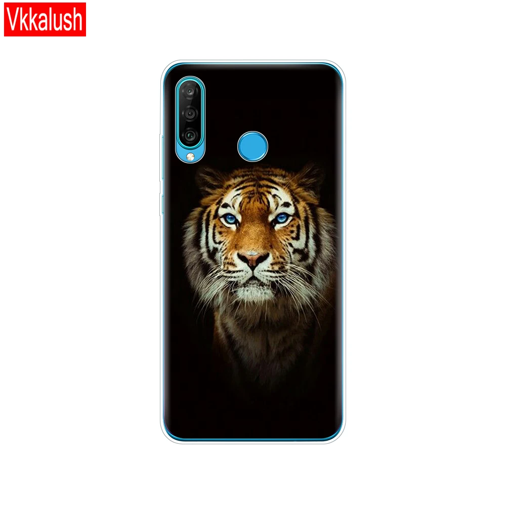 Мягкий чехол для телефона huawei P30 Pro Чехол Силиконовый ТПУ для телефона задняя крышка на huawei P30 Pro VOG-L29 ELE-L29 P 30 Lite - Цвет: 80076