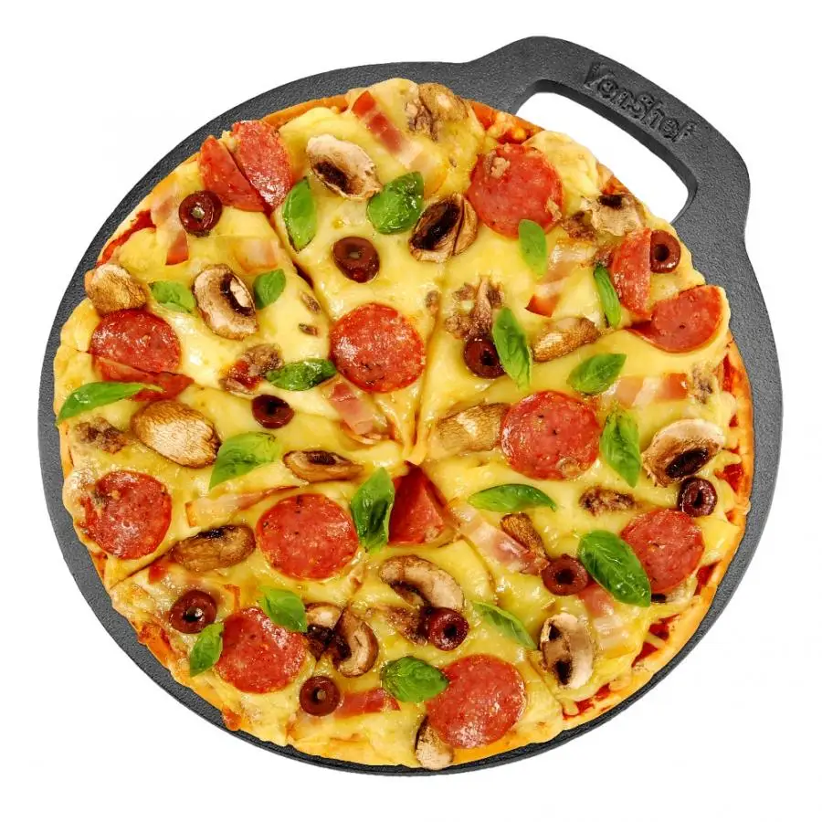 Инструменты Для Выпечки Пиццы 1 штука чугунная антиобжигающая лопатка для пиццы